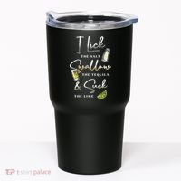 I Lick Salt Swallow Tequila Suck Lime Cinco De Mayo Mexico Tumbler thumb 0