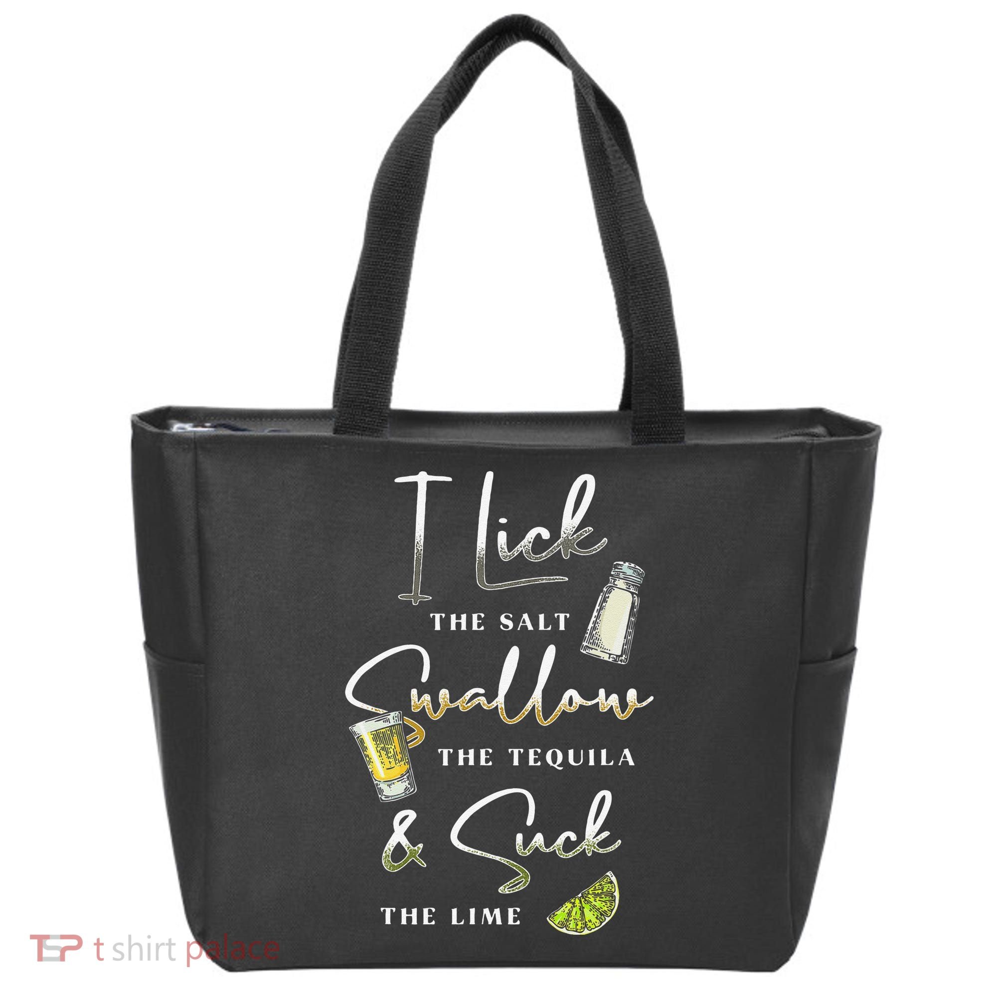 I Lick Salt Swallow Tequila Suck Lime Cinco De Mayo Mexico Tote Bag