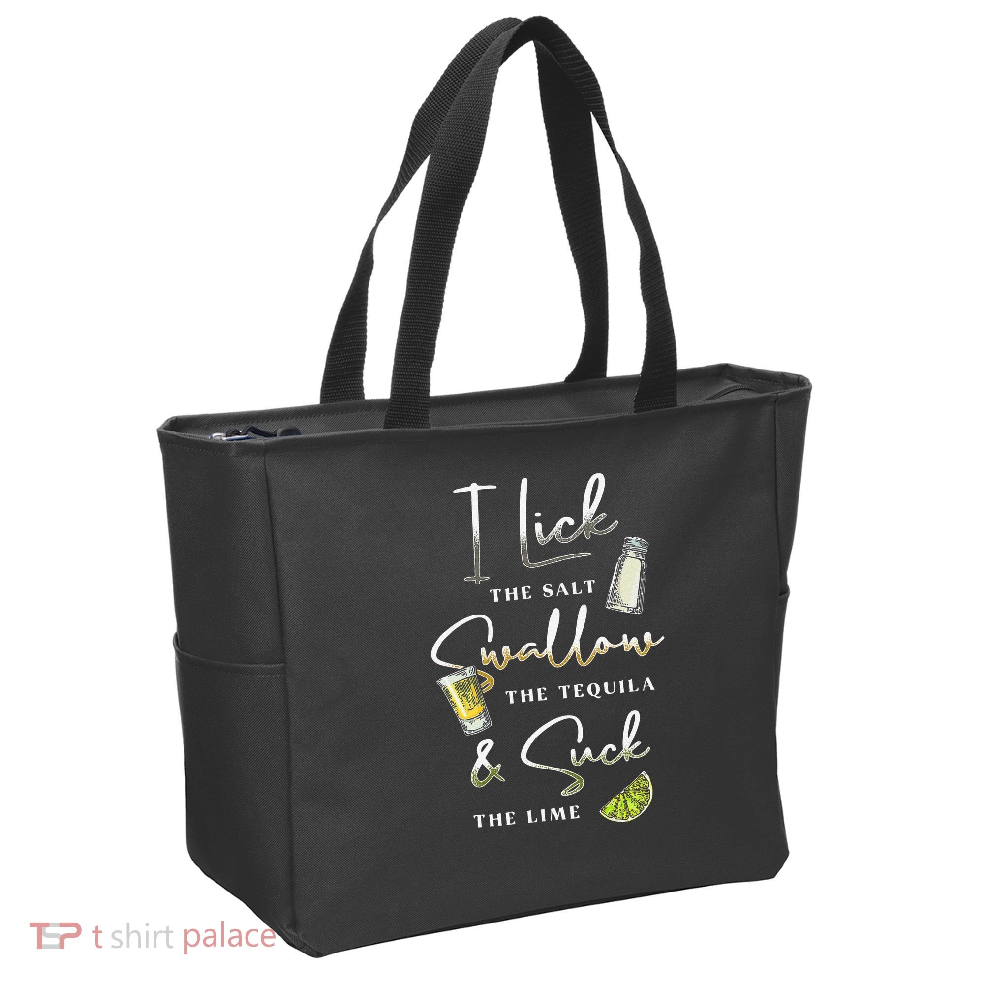 I Lick Salt Swallow Tequila Suck Lime Cinco De Mayo Mexico Tote Bag