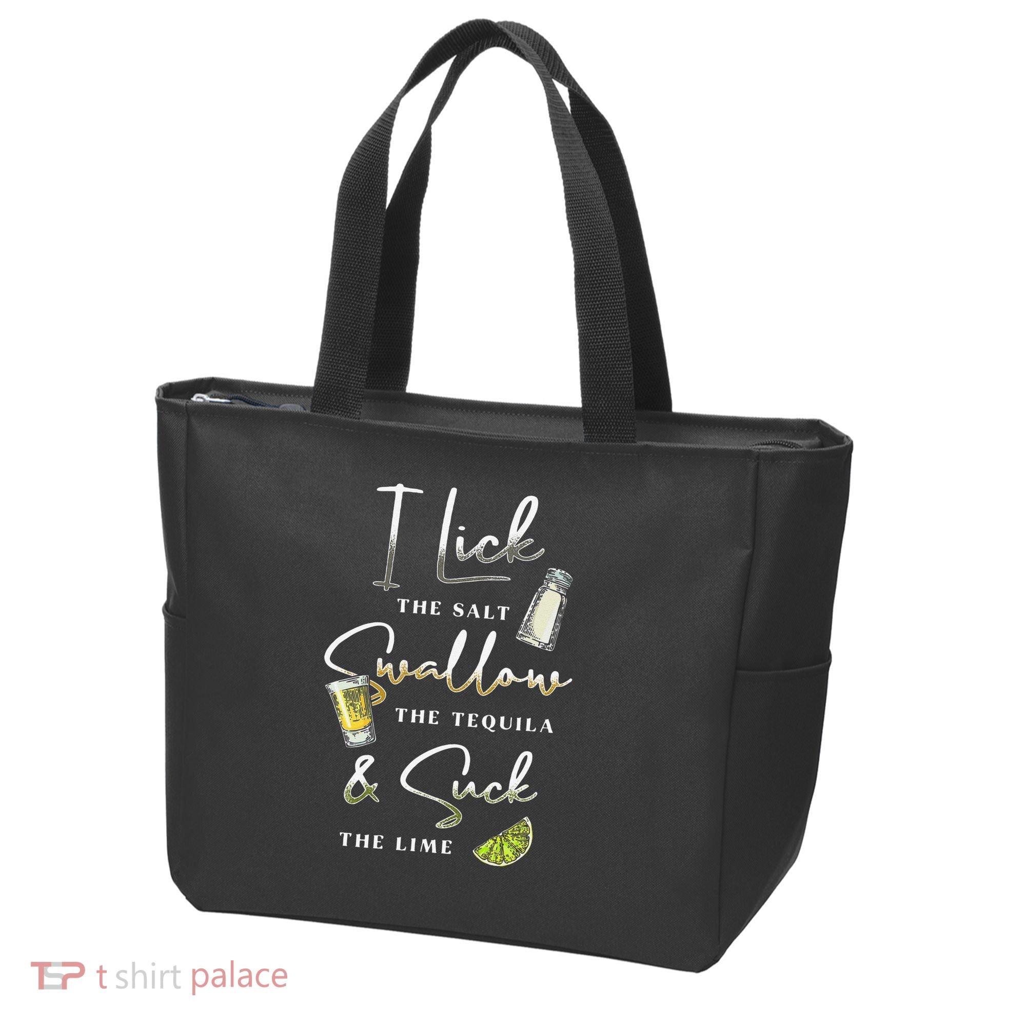 I Lick Salt Swallow Tequila Suck Lime Cinco De Mayo Mexico Tote Bag