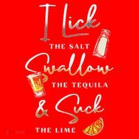 I Lick Salt Swallow Tequila Suck Lime Cinco De Mayo Mexico Santa Hat thumb 1