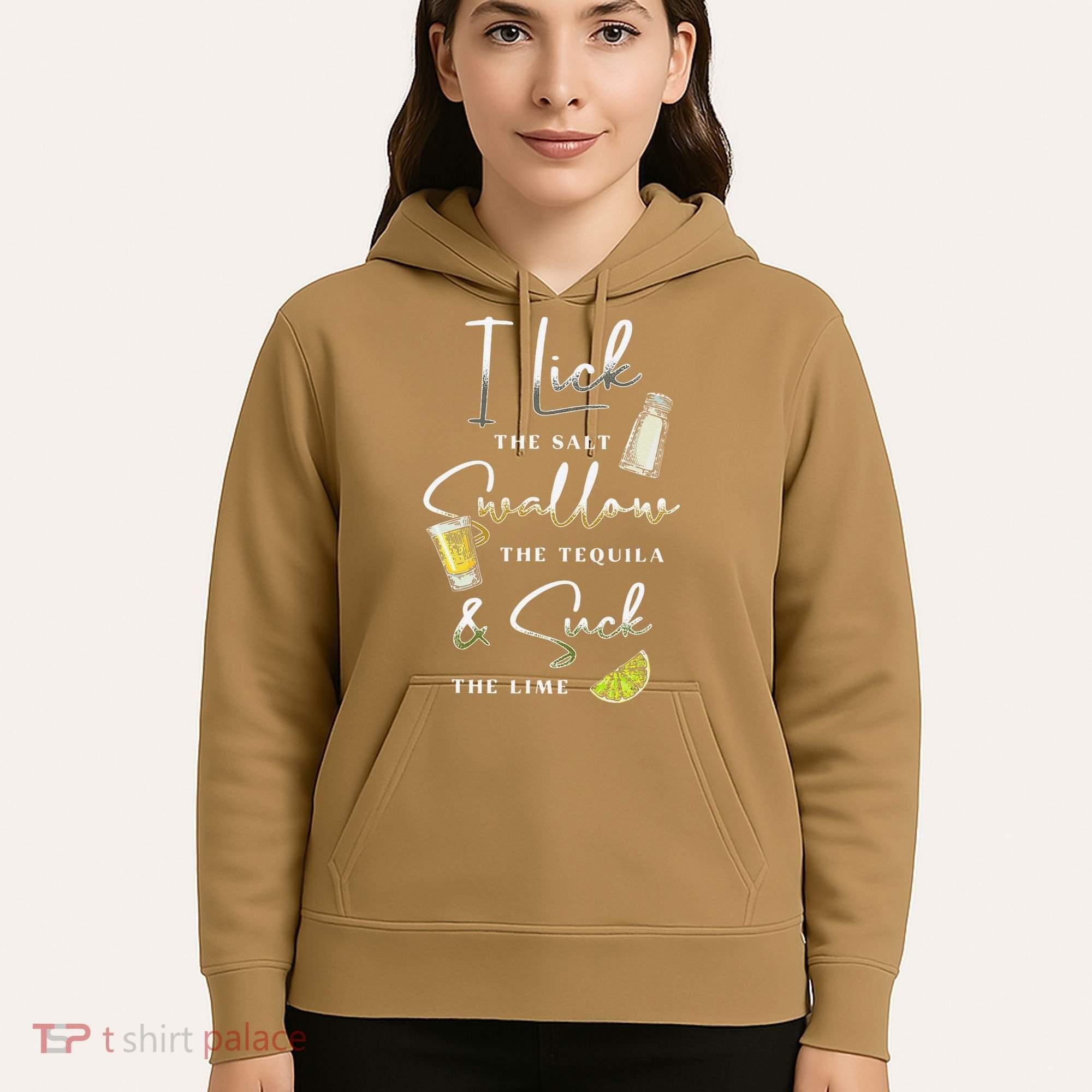 I Lick Salt Swallow Tequila Suck Lime Cinco De Mayo Mexico Hoodie