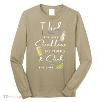I Lick Salt Swallow Tequila Suck Lime Cinco De Mayo Mexico Long Sleeve Shirt thumb 0