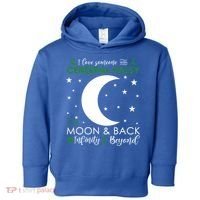 I Love Someone To The Moon And Back Cerebral Palsy Awareness Gift Toddler Hoodie thumb 0
