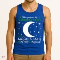 I Love Someone To The Moon And Back Cerebral Palsy Awareness Gift Tank Top thumb 3