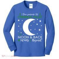I Love Someone To The Moon And Back Cerebral Palsy Awareness Gift Kids Long Sleeve Shirt thumb 0