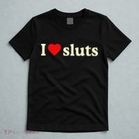 I Love Sluts T-Shirt thumb 5