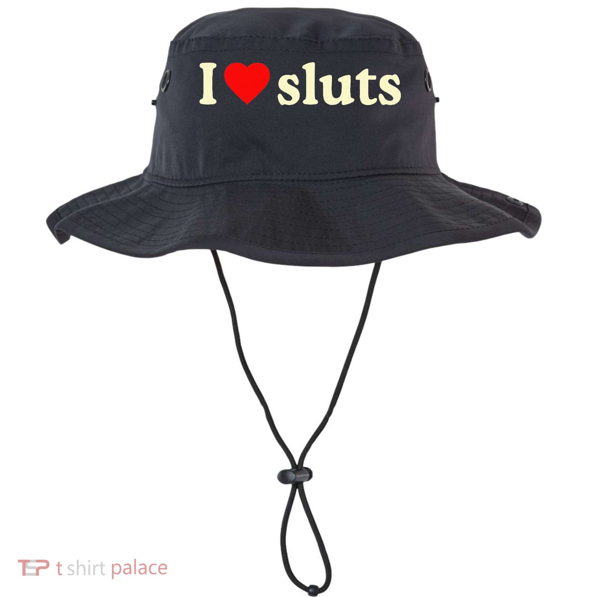I Love Sluts Bucket Hat