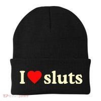 I Love Sluts Beanie thumb 0