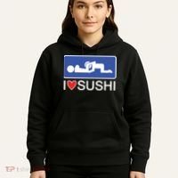 I Love Sushi Adult Hoodie thumb 5