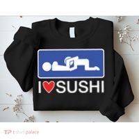 I Love Sushi Adult Sweatshirt thumb 2