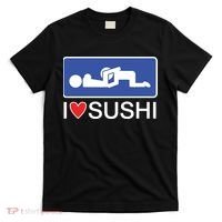 I Love Sushi Adult T-Shirt thumb 0