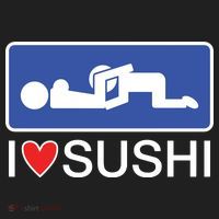 I Love Sushi Adult Beanie thumb 2