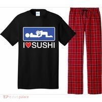 I Love Sushi Adult Pajama Set thumb 0