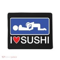 I Love Sushi Adult Mousepad thumb 0