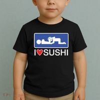 I Love Sushi Adult Toddler T-Shirt thumb 2