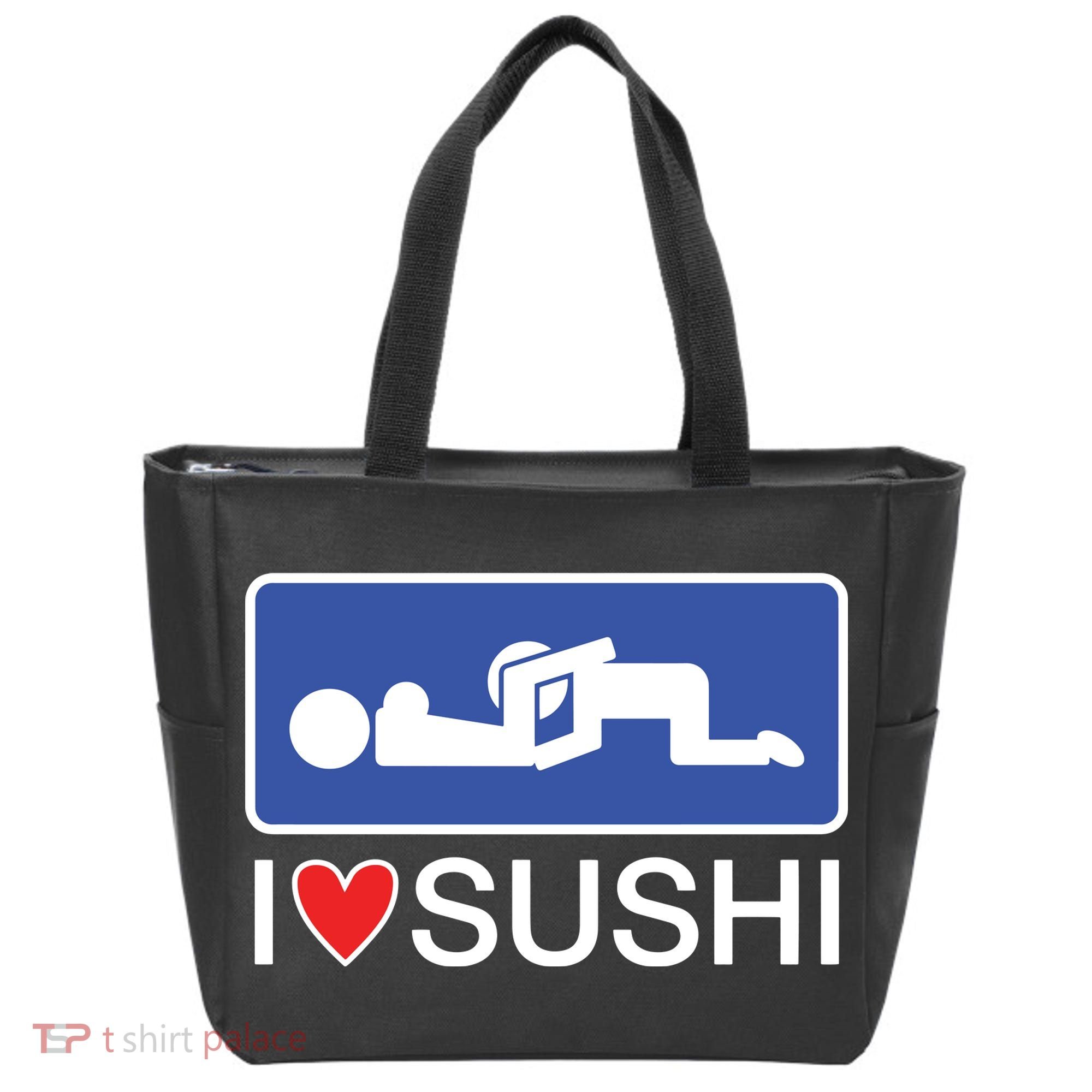 I Love Sushi Adult Tote Bag