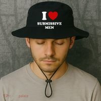 I Love Submissive Men Bucket Hat thumb 2