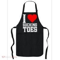 I Love Sucking Toes Funny Embarrassing Funny Airport Apron thumb 0