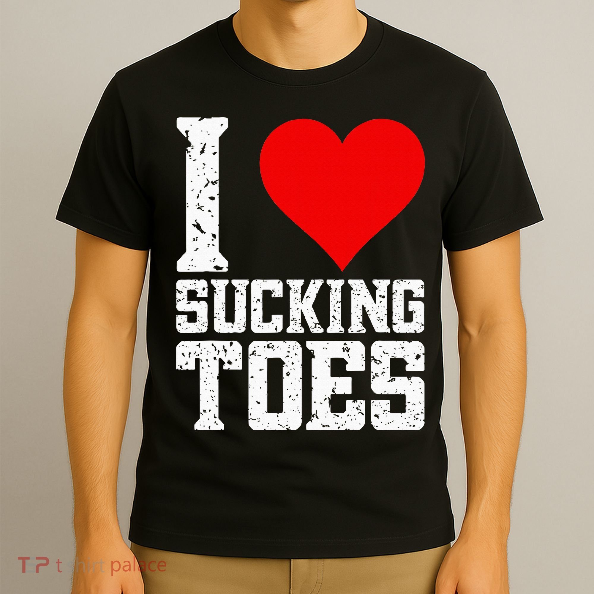 I Love Sucking Toes Funny Embarrassing Funny Airport T-Shirt