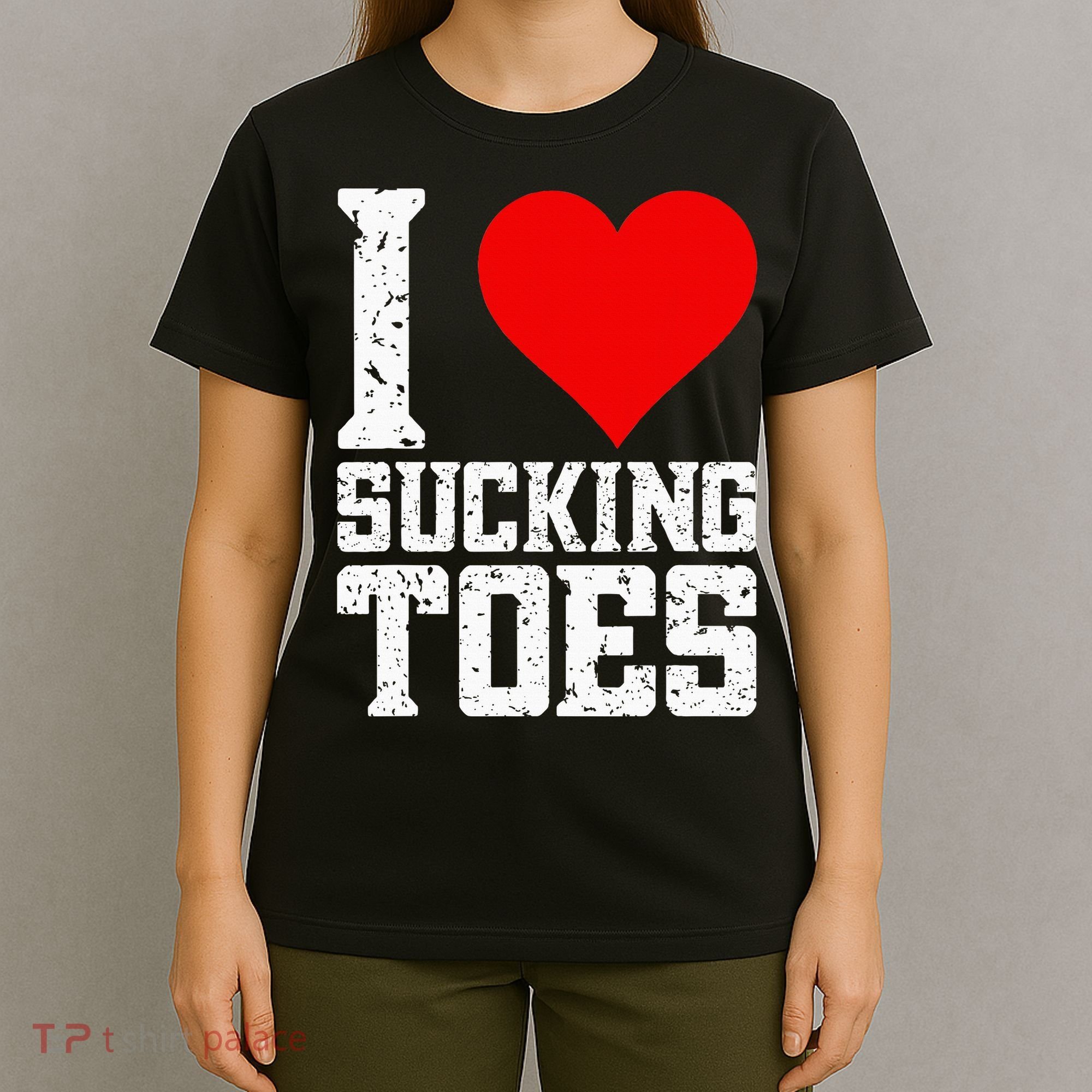 I Love Sucking Toes Funny Embarrassing Funny Airport T-Shirt