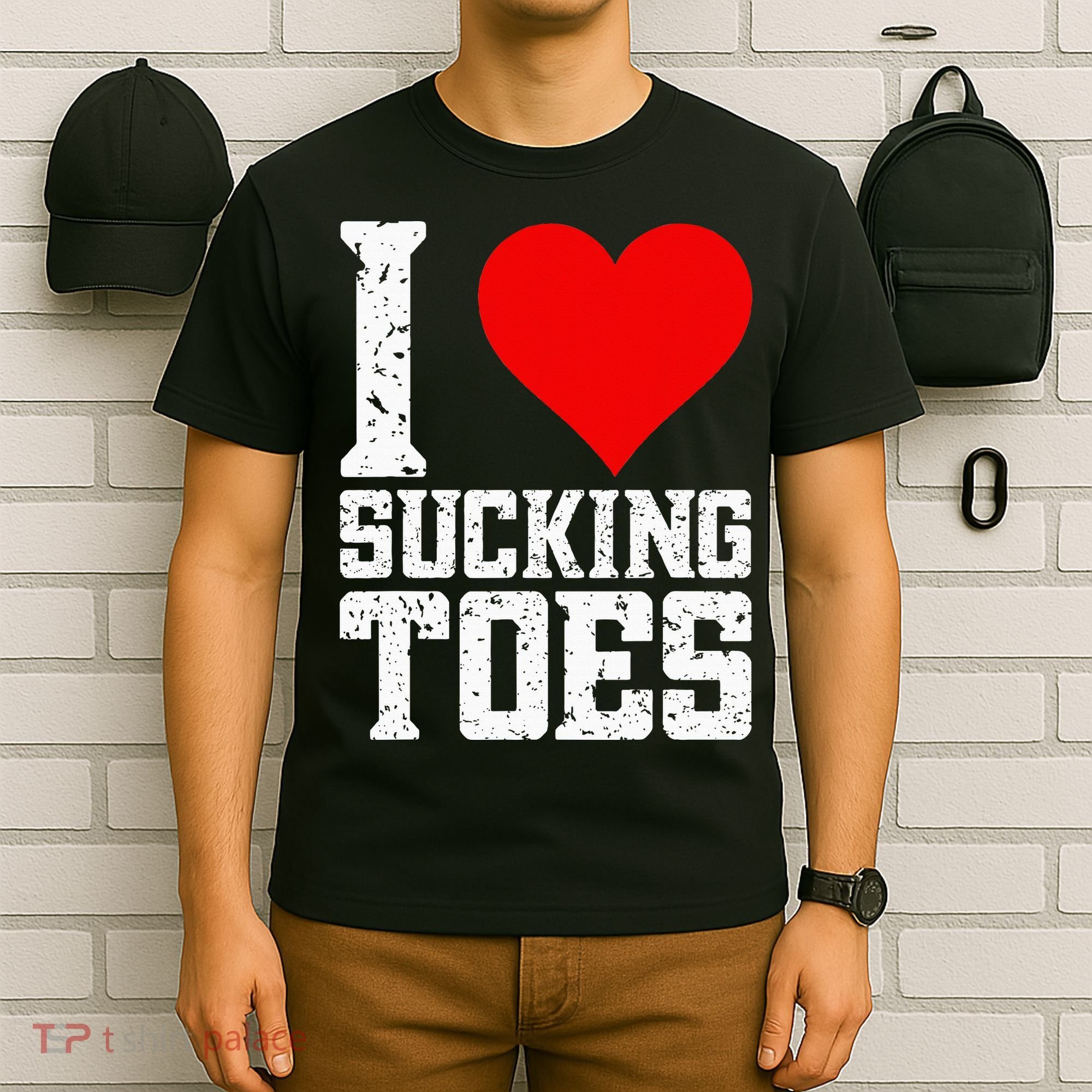 I Love Sucking Toes Funny Embarrassing Funny Airport T-Shirt