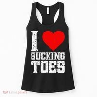 I Love Sucking Toes Funny Embarrassing Funny Airport Women's Tank Top thumb 0