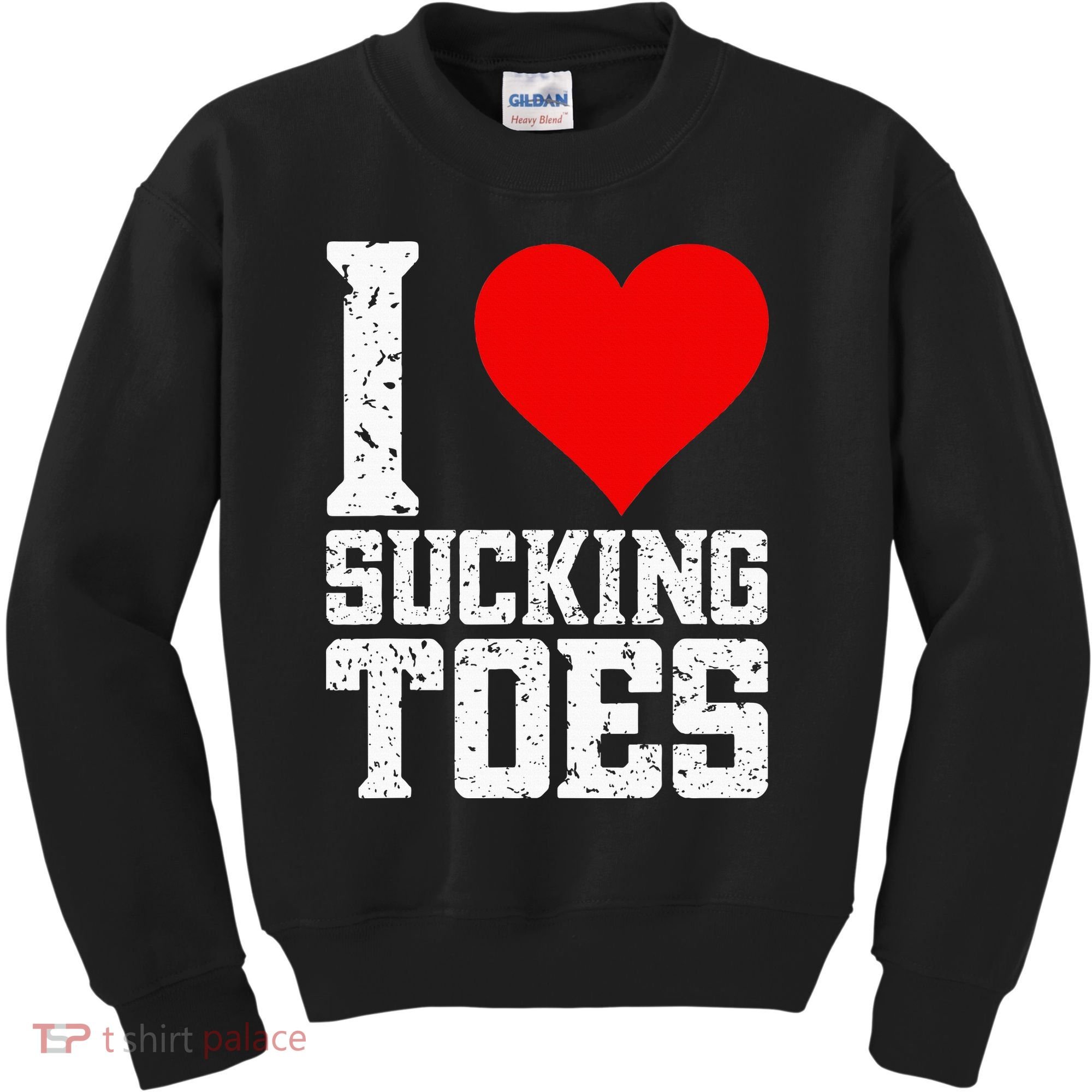 I Love Sucking Toes Funny Embarrassing Funny Airport Kids Sweatshirt
