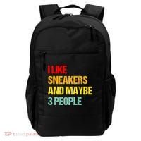 I Like Sneakers And Maybe 3 People Backpack thumb 0
