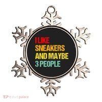 I Like Sneakers And Maybe 3 People Ornament thumb 0