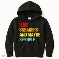 I Like Sneakers And Maybe 3 People Kids Hoodie thumb 0