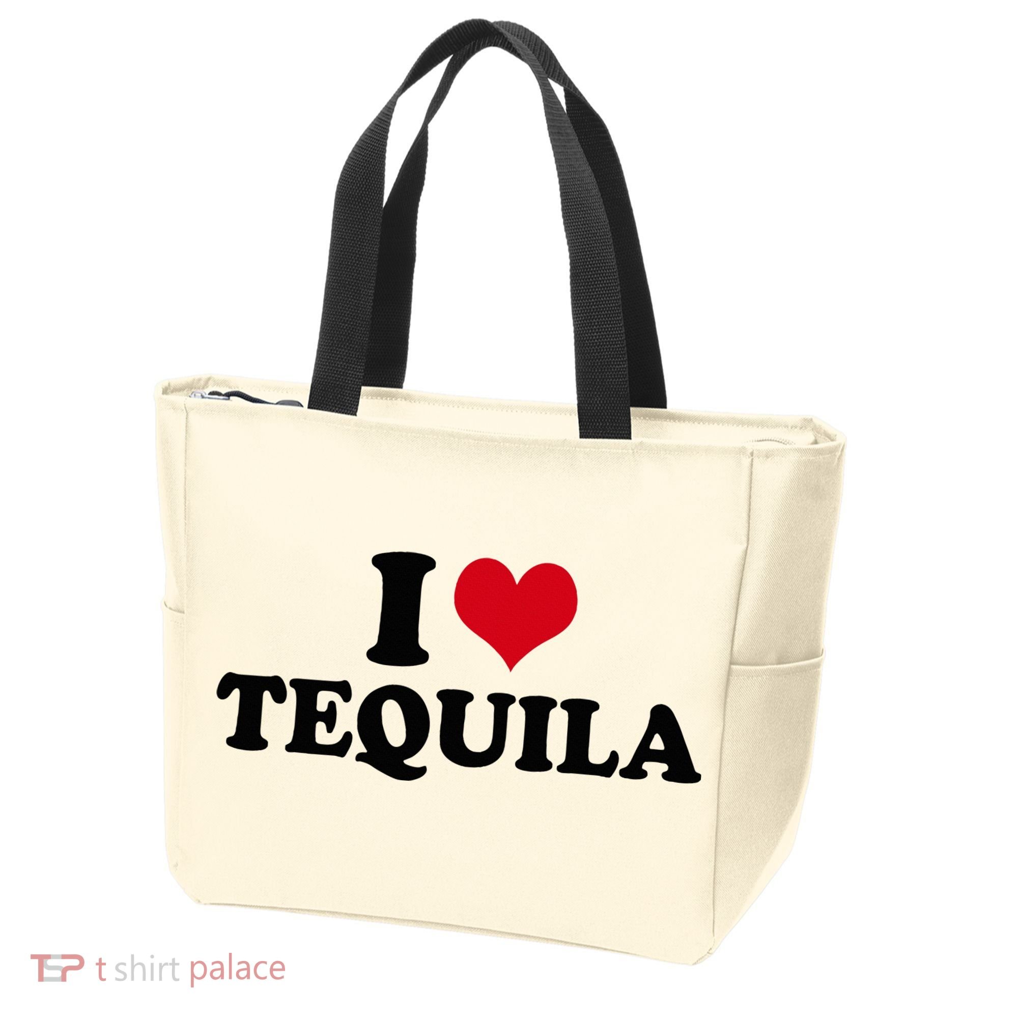 I Love Tequila Tote Bag