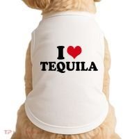 I Love Tequila Doggie Tank thumb 0