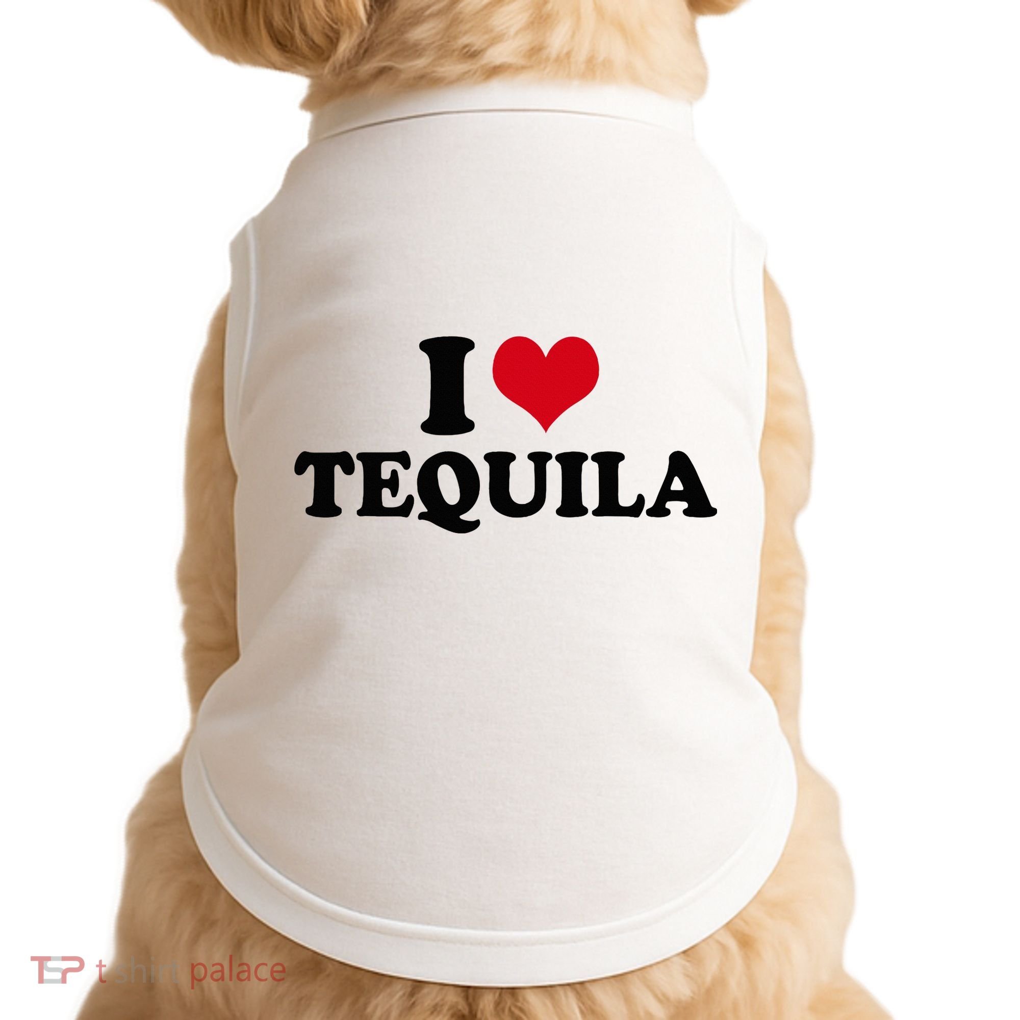 I Love Tequila Doggie Tank