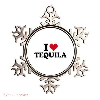 I Love Tequila Ornament