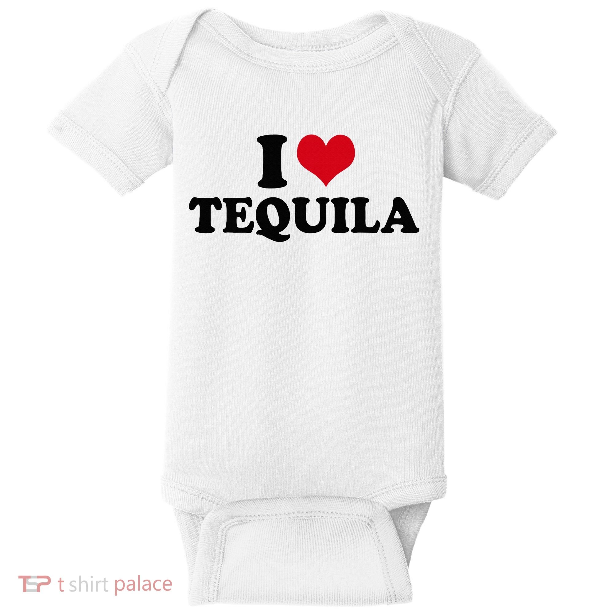 I Love Tequila Baby Bodysuit