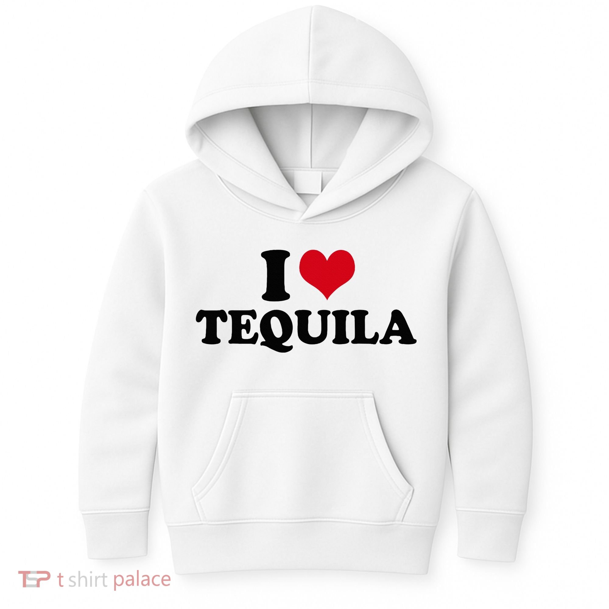 I Love Tequila Kids Hoodie