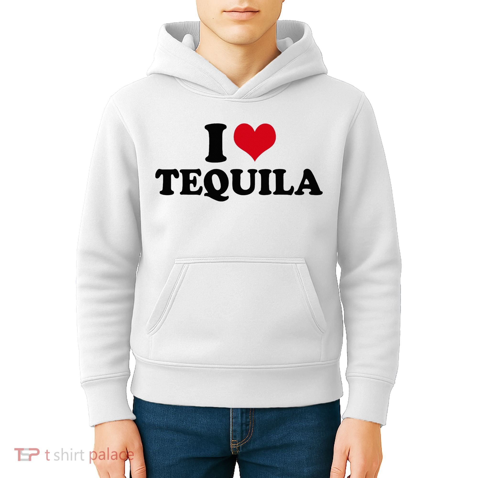 I Love Tequila Kids Hoodie