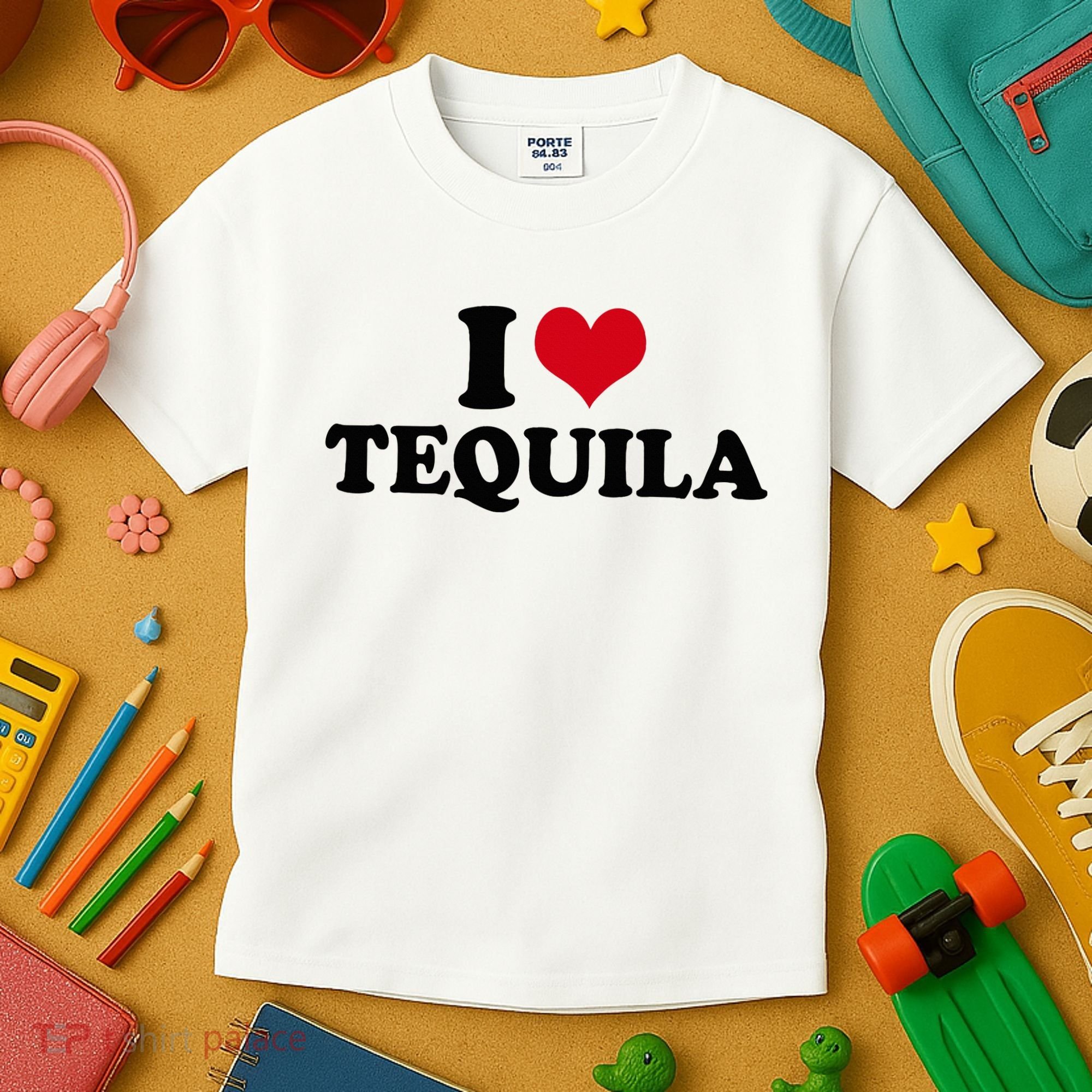 I Love Tequila Kids T-Shirt
