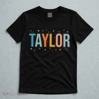 I Love Taylor Cute First Name Taylor T-Shirt thumb 5