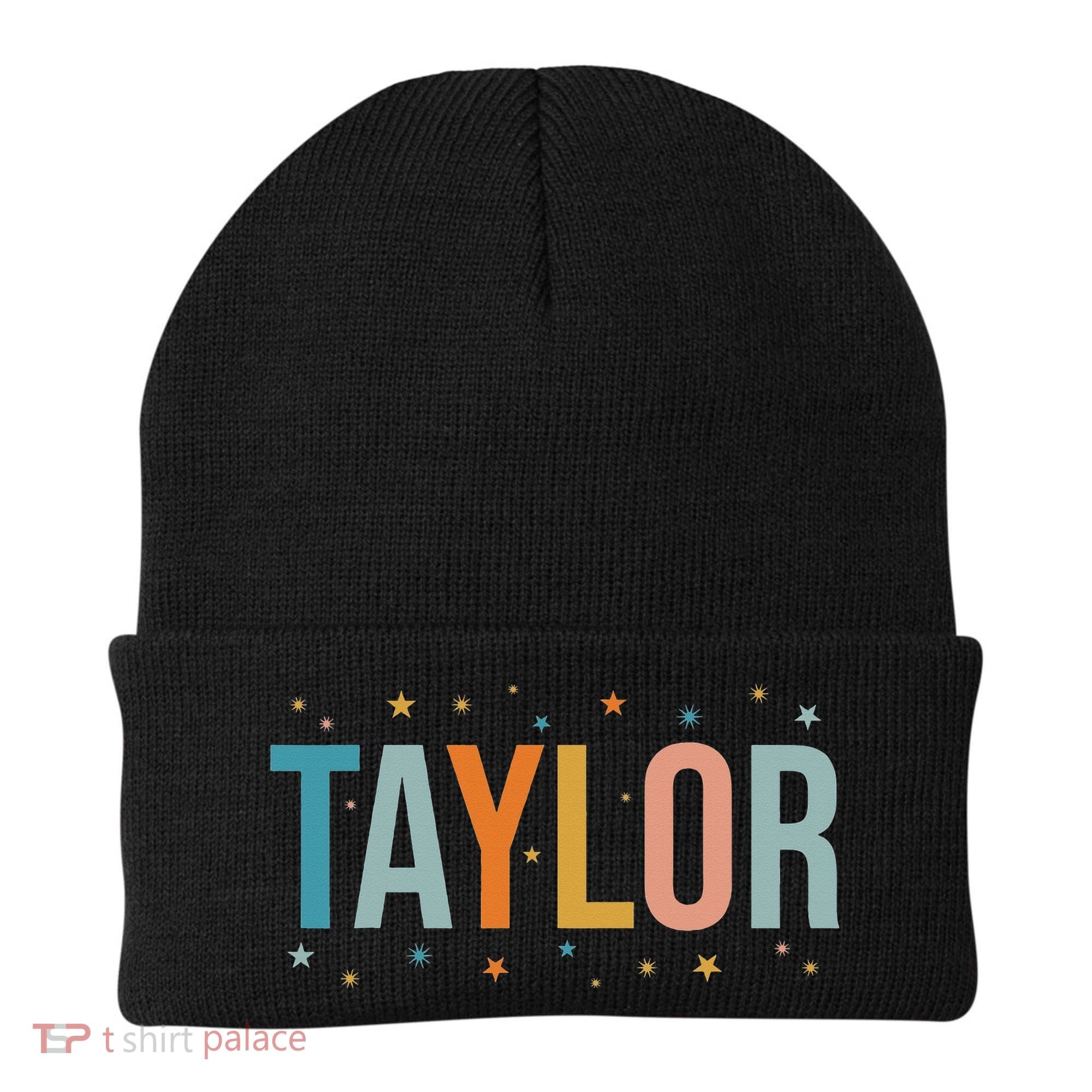 I Love Taylor Cute First Name Taylor Beanie