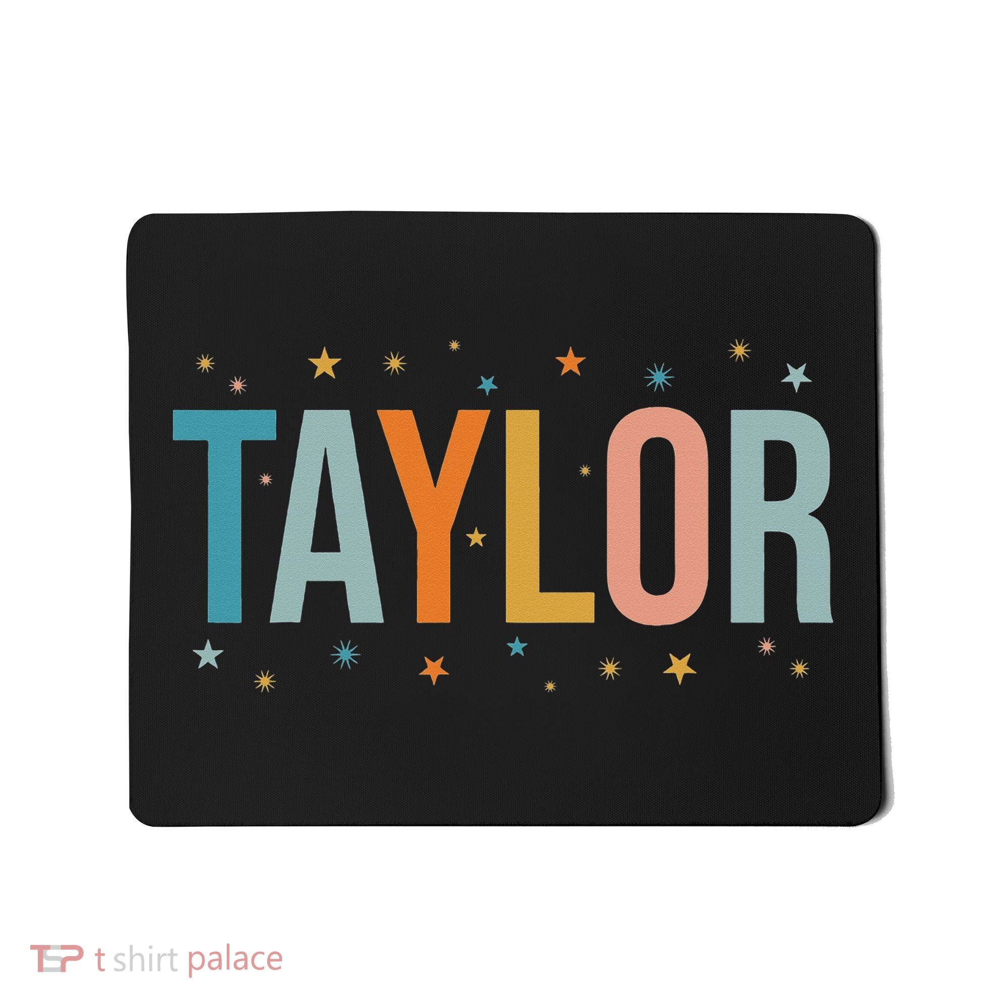I Love Taylor Cute First Name Taylor Mousepad