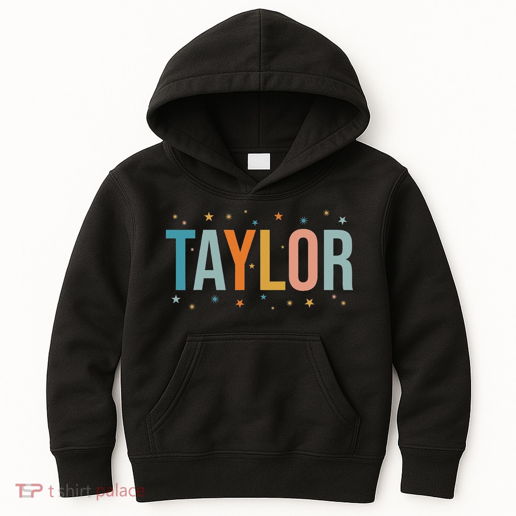 I Love Taylor Cute First Name Taylor Kids Hoodie