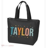 I Love Taylor Cute First Name Taylor Tote Bag thumb 3