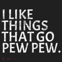 I Like Things That Go Pew Pew Gun Enthusiast Gift Beanie thumb 2
