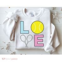 I Love Tennis Tennis Player Sweatshirt thumb 2