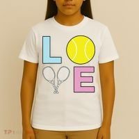 I Love Tennis Tennis Player T-Shirt thumb 4