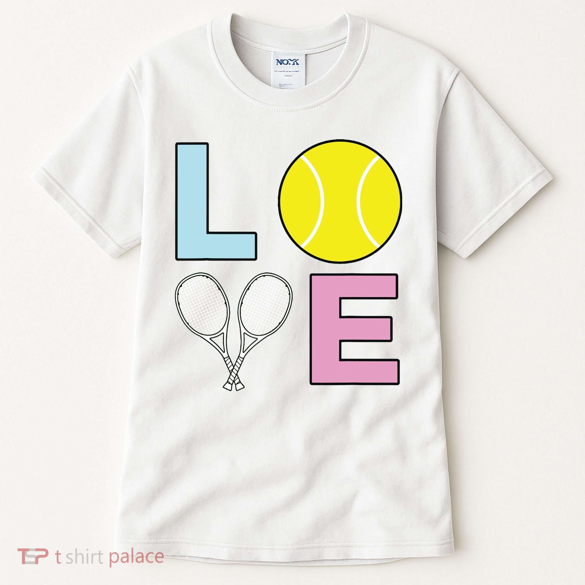 I Love Tennis Tennis Player Tall T-Shirt