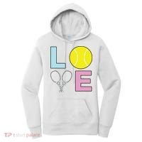 I Love Tennis Tennis Player Women's Hoodie thumb 0