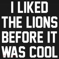 I Liked The Lions Before It Was Cool Funny Doggie Tank thumb 4